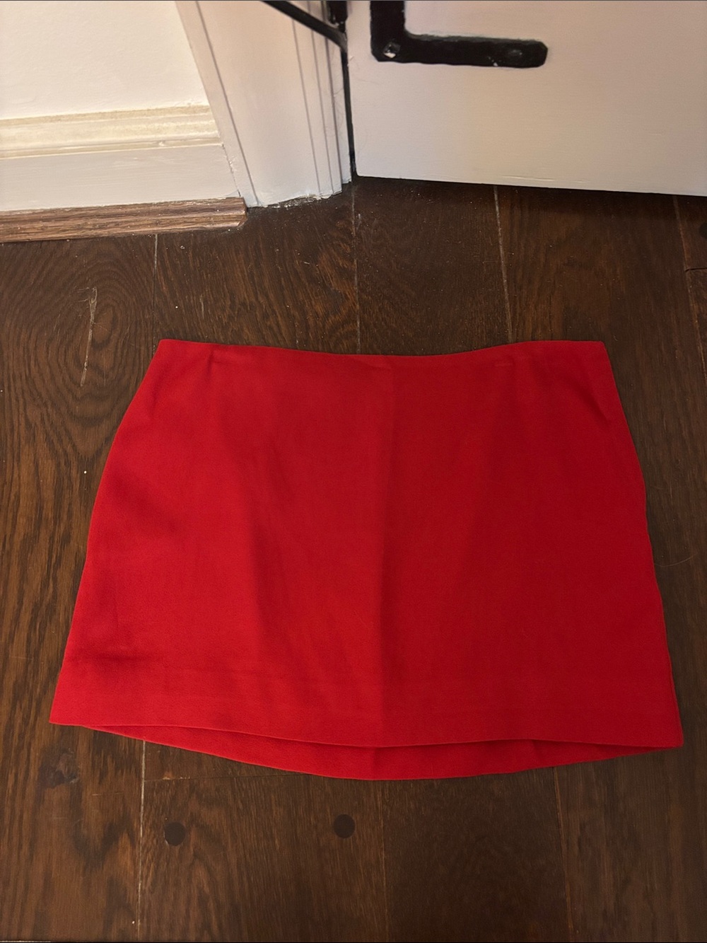 Reformation Red Mini Skirt